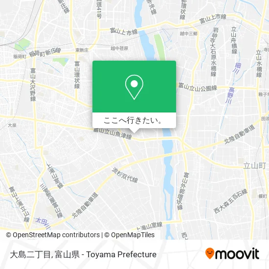 大島二丁目地図