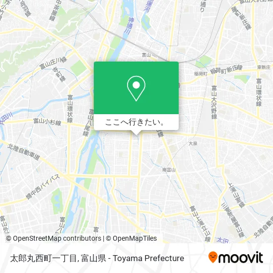 太郎丸西町一丁目地図