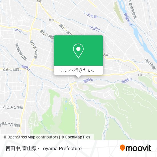 西田中地図