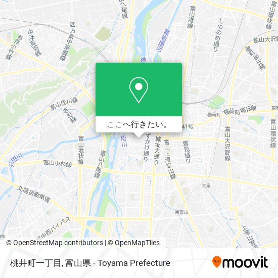 桃井町一丁目地図