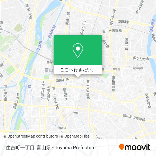 住吉町一丁目地図