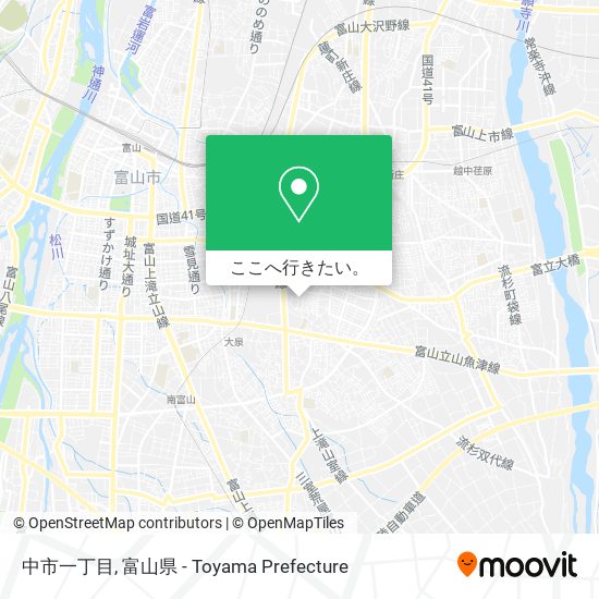 中市一丁目地図