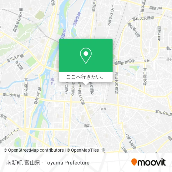 南新町地図