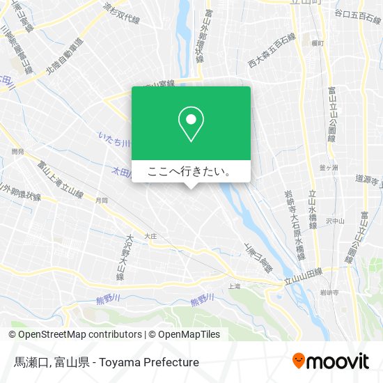 馬瀬口地図
