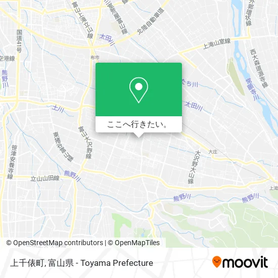 上千俵町地図