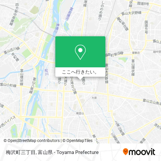 梅沢町三丁目地図