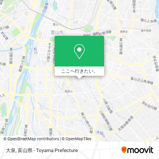 大泉地図
