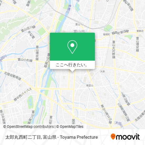 太郎丸西町二丁目地図