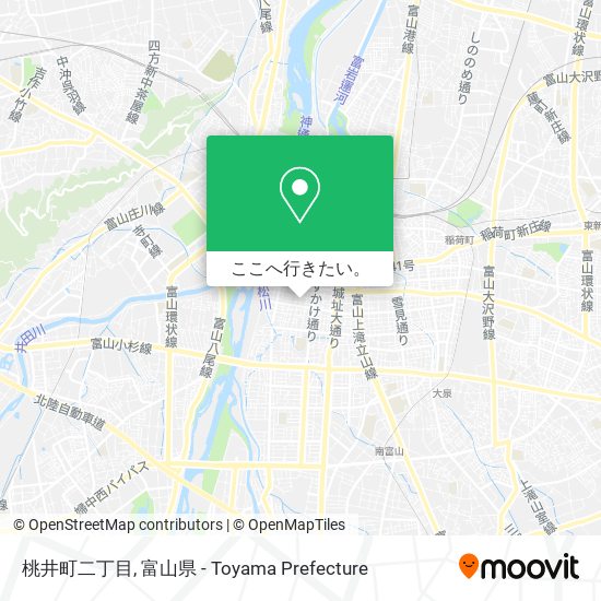 桃井町二丁目地図