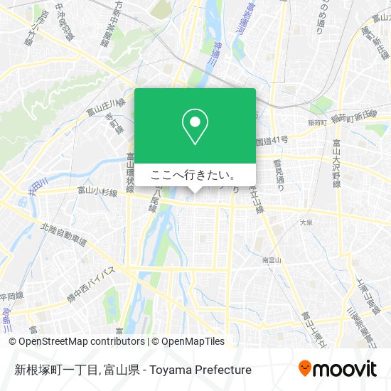 新根塚町一丁目地図