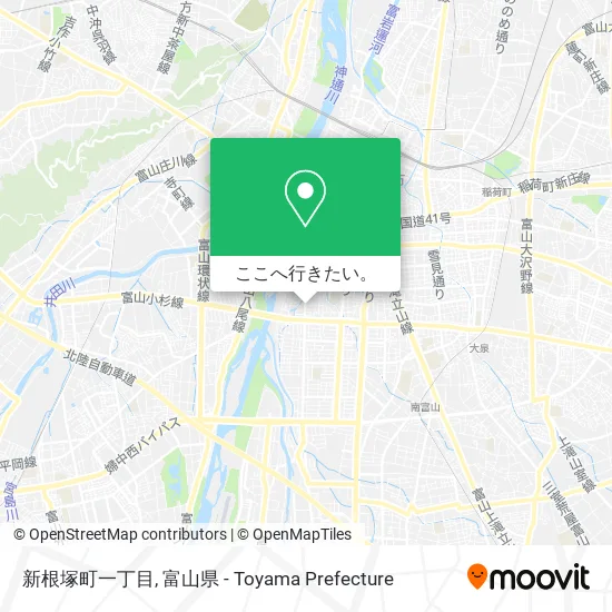 新根塚町一丁目地図