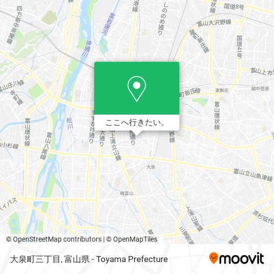 大泉町三丁目地図