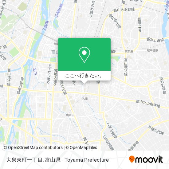 大泉東町一丁目地図