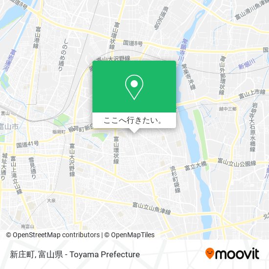 新庄町地図
