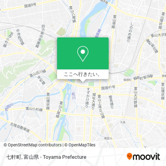 七軒町地図