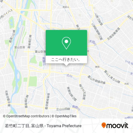若竹町二丁目地図
