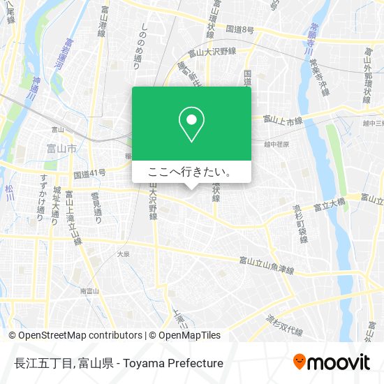 長江五丁目地図