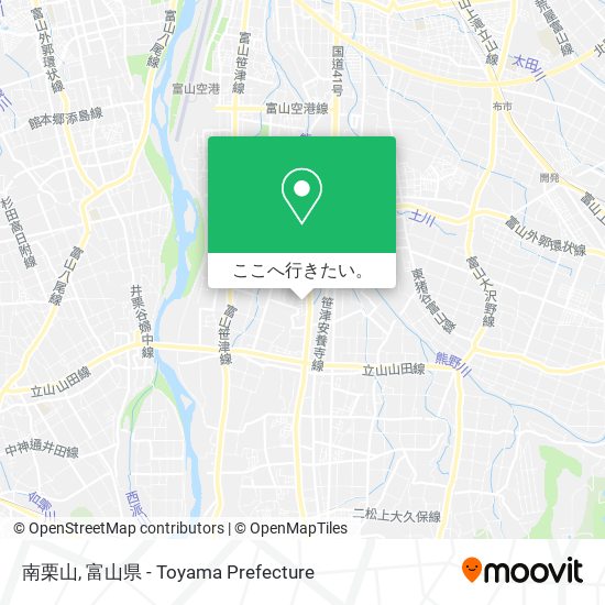 南栗山地図