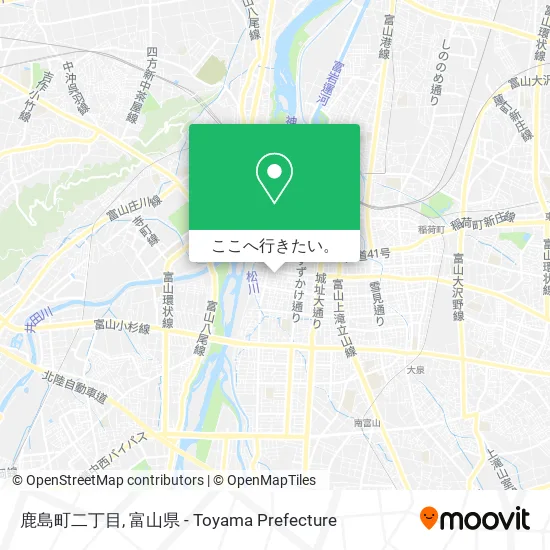 鹿島町二丁目地図