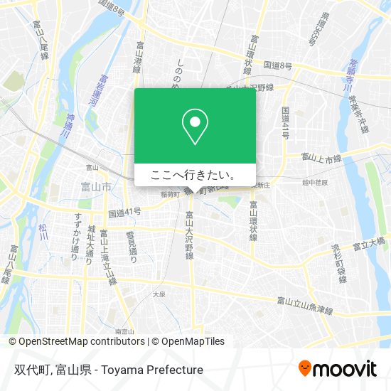 双代町地図