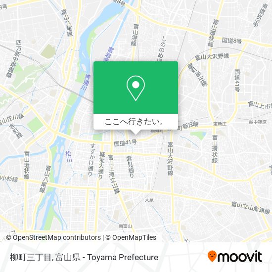 柳町三丁目地図