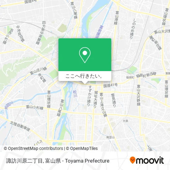 諏訪川原二丁目地図