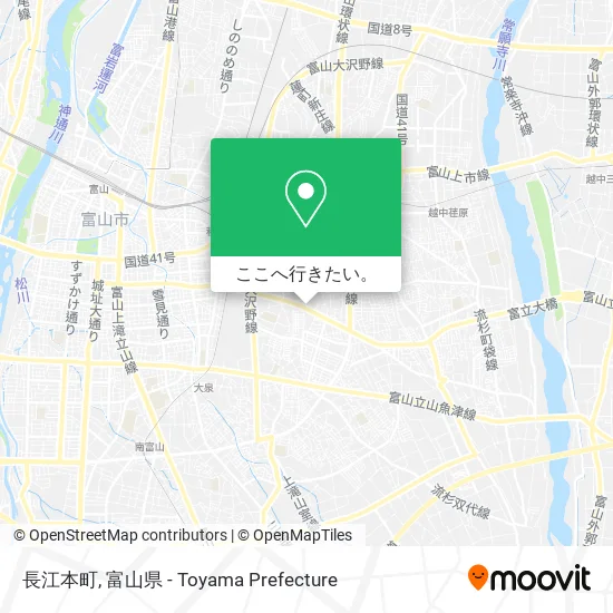 長江本町地図