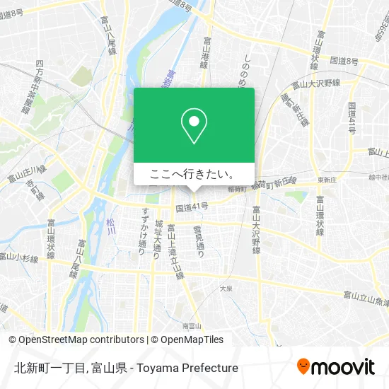 北新町一丁目地図