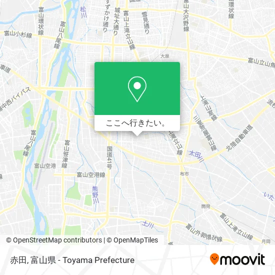 赤田地図