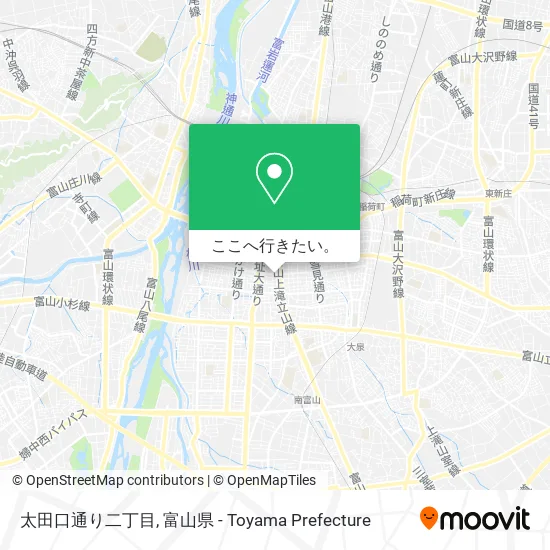 太田口通り二丁目地図