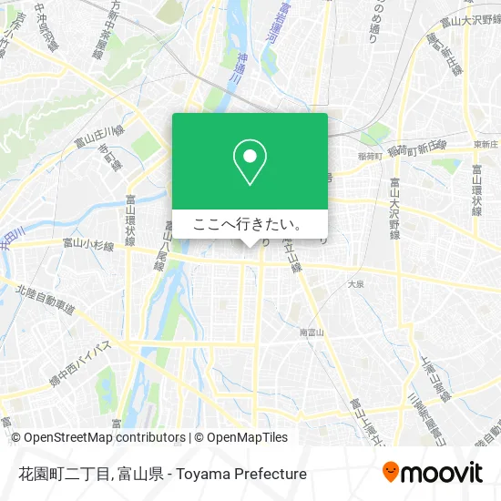 花園町二丁目地図