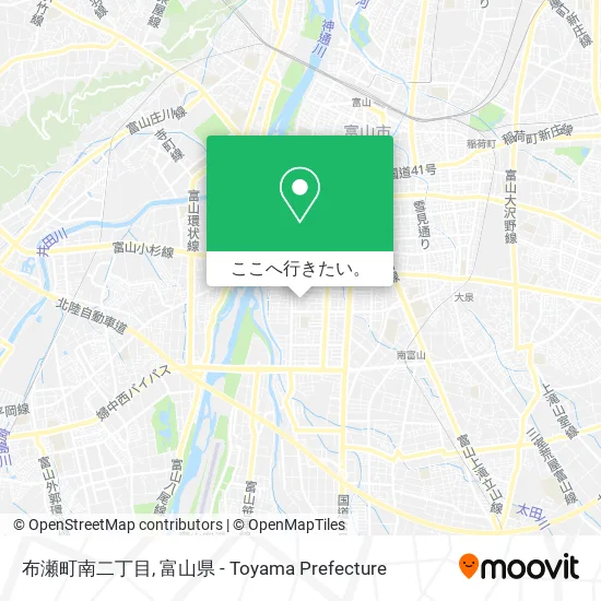 布瀬町南二丁目地図
