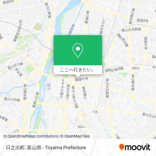 日之出町地図