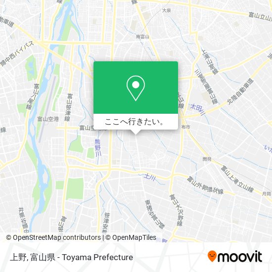 上野地図