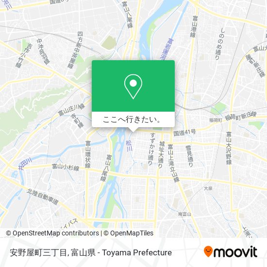 安野屋町三丁目地図