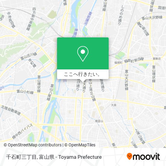 千石町三丁目地図
