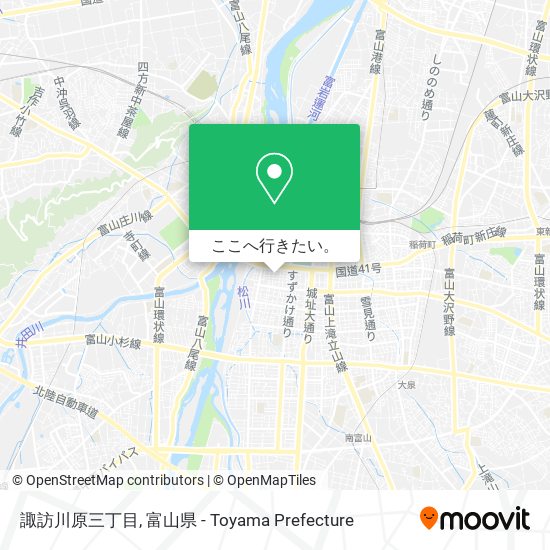 諏訪川原三丁目地図