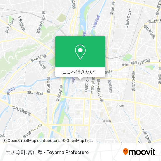 土居原町地図