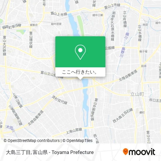 大島三丁目地図