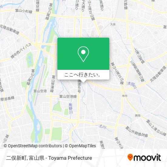 二俣新町地図