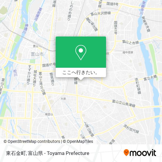 東石金町地図