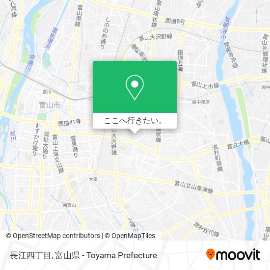 長江四丁目地図