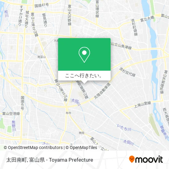 太田南町地図