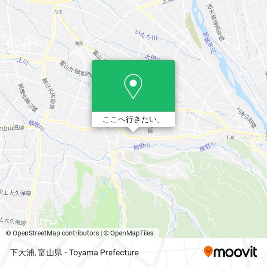下大浦地図