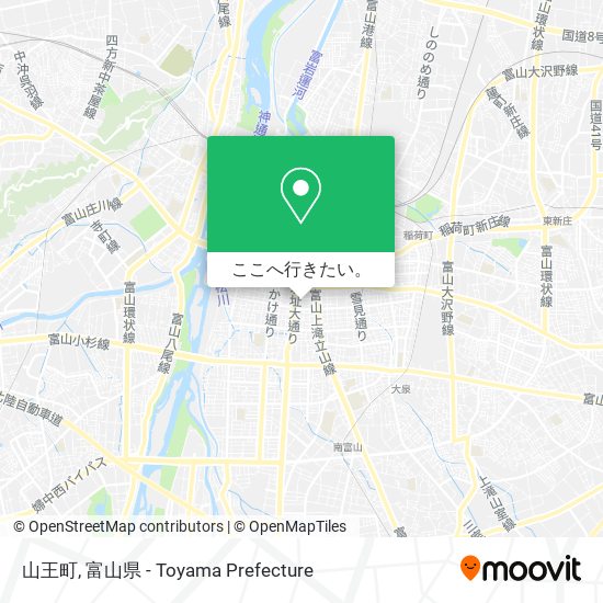 山王町地図