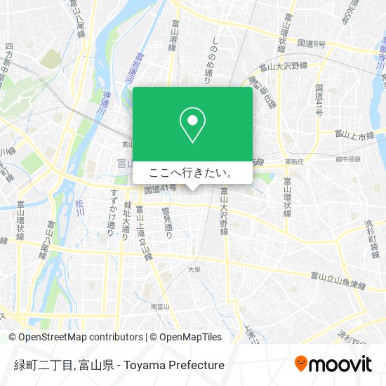 緑町二丁目地図