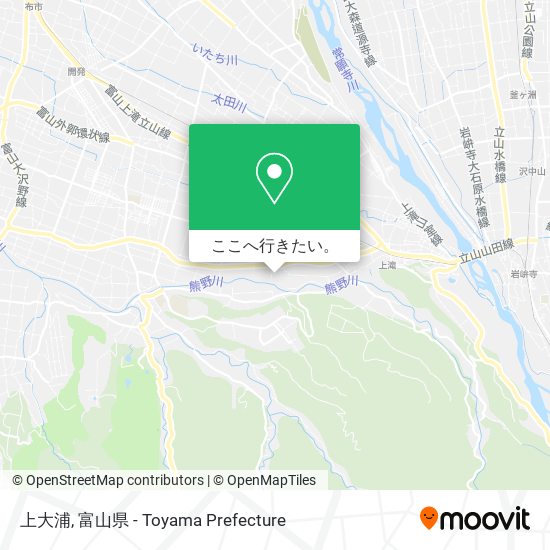 上大浦地図