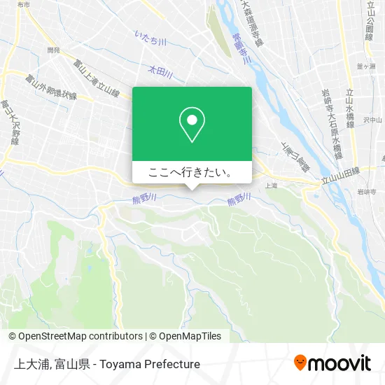 上大浦地図