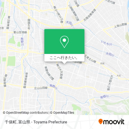 千俵町地図