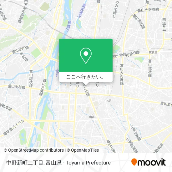 中野新町二丁目地図